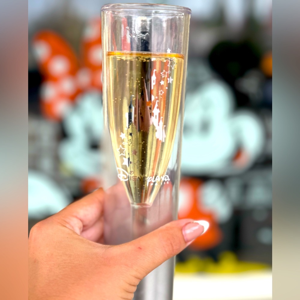 Disney champagne flute
